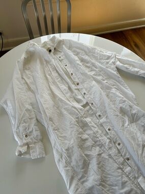 Universal thread cotton button down dress